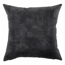 Lovely Coal Velvet Cushion - 45x45cm