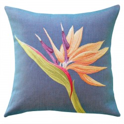 Paradise Flower Tapestry Cushion - 48x48cm