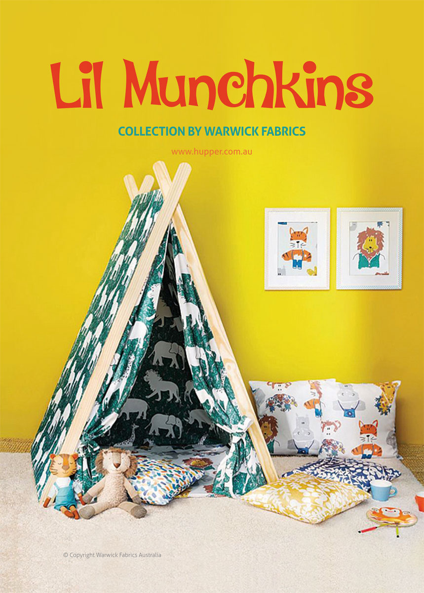 Lil Munchkins Collection by Warwick Fabrics