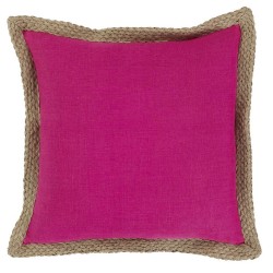 Mornington Linen Hot Pink Cushion - 50x50cm