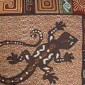 Salamander Tapestry Cushion 50x50cm