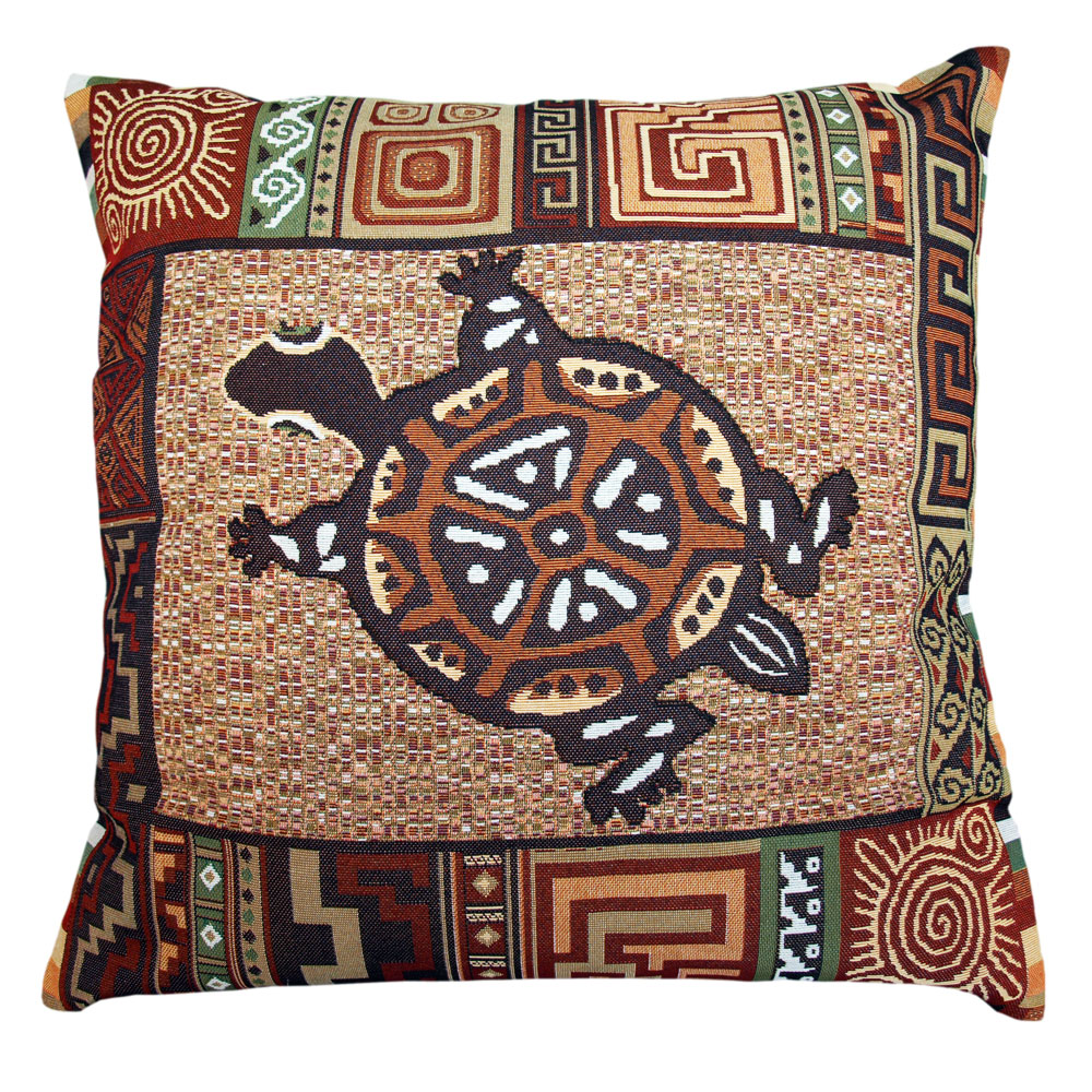Turtle Tapestry Cushion - 50x50cm