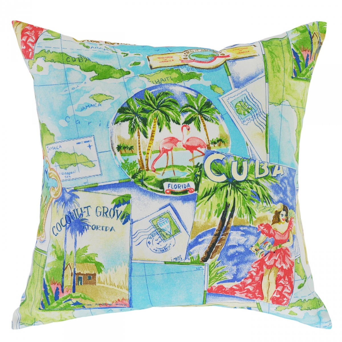 Paradise Tropics Cushion - 45x45cm
