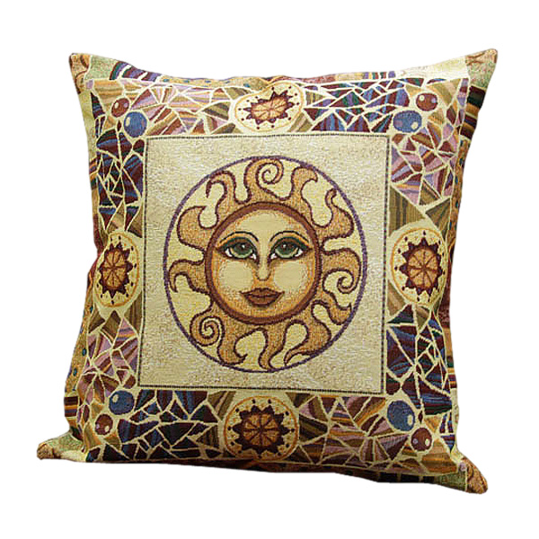 Sun Tapestry Cushion 50x50cm
