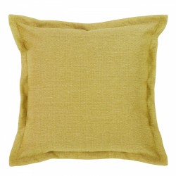 Vegas Chartreuse Cushion with Flange - 45x45cm