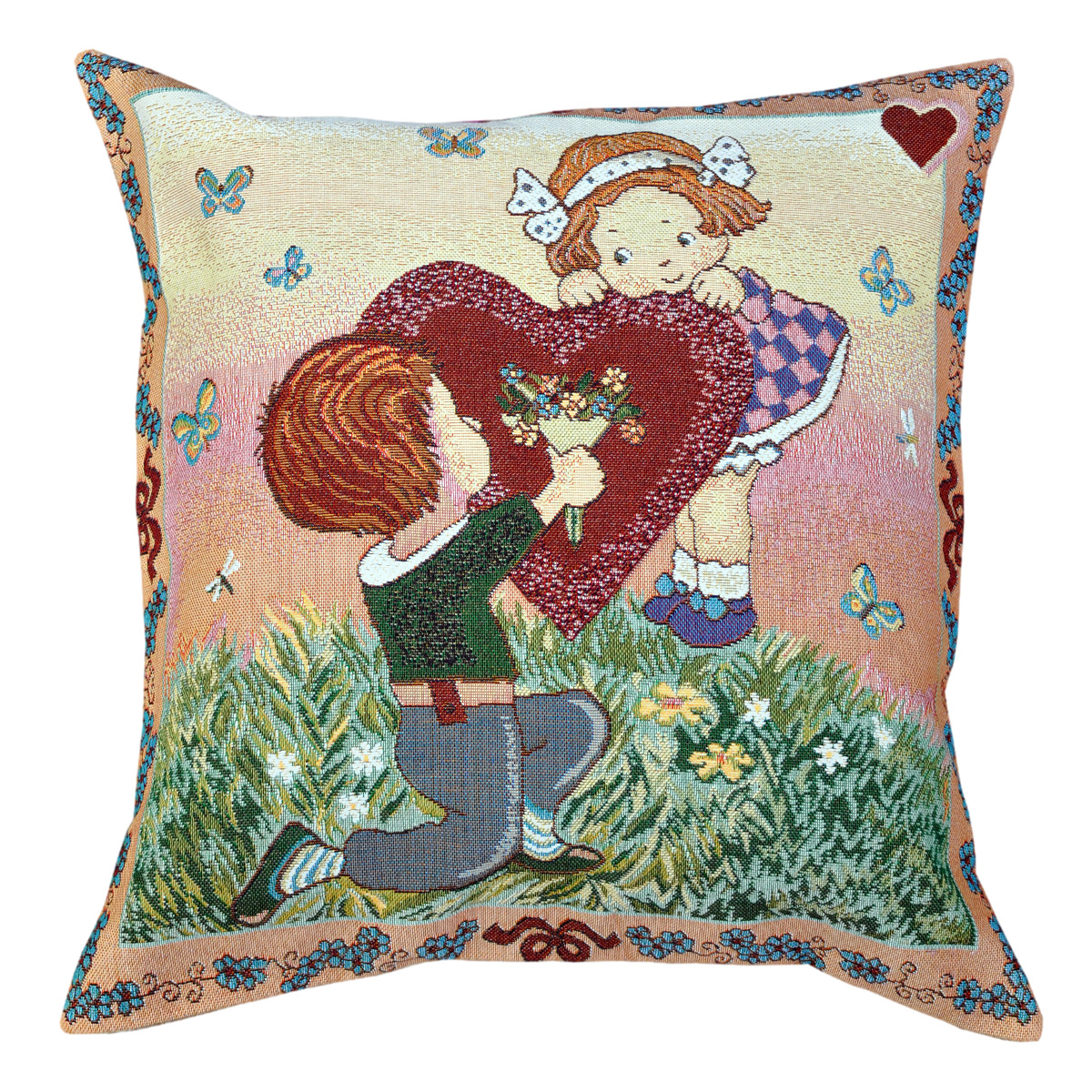 I Love You Tapestry Cushion - 50x50cm