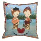 River of Love Tapestry Cushion 50x50cm