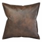 Eastwood Bison Cushion with Flange - 45x45cm