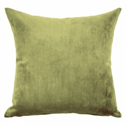 Mystere Olive Velvet Cushion - 45x45cm