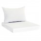 Canvas White Outdoor Bench Cushion IKEA Set