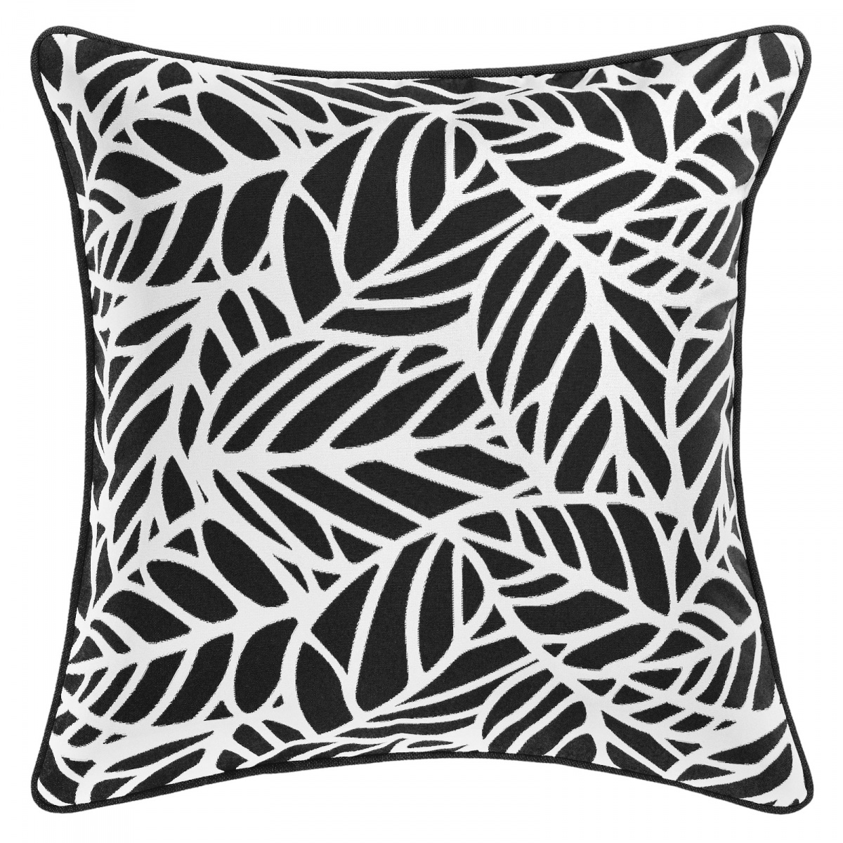 Tulum Ash Outdoor Cushion with Piping - 45x45cm