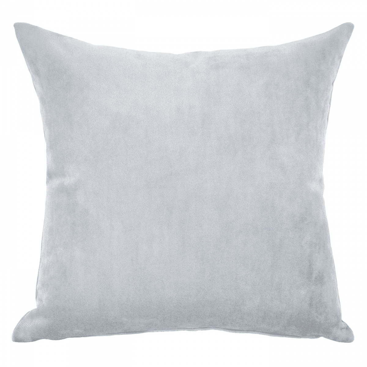 Mystere Silver Velvet Cushion - 45x45cm | Hupper