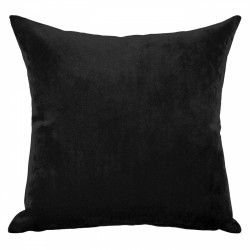 Mystere Ebony Velvet Cushion - 50x50cm