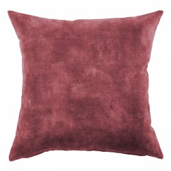 Lovely Madder Velvet Cushion - 45x45cm