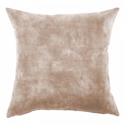 Lovely Mocha Velvet Cushion - 50x50cm