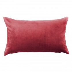 Mystere Red Velvet Cushion - 30x50cm