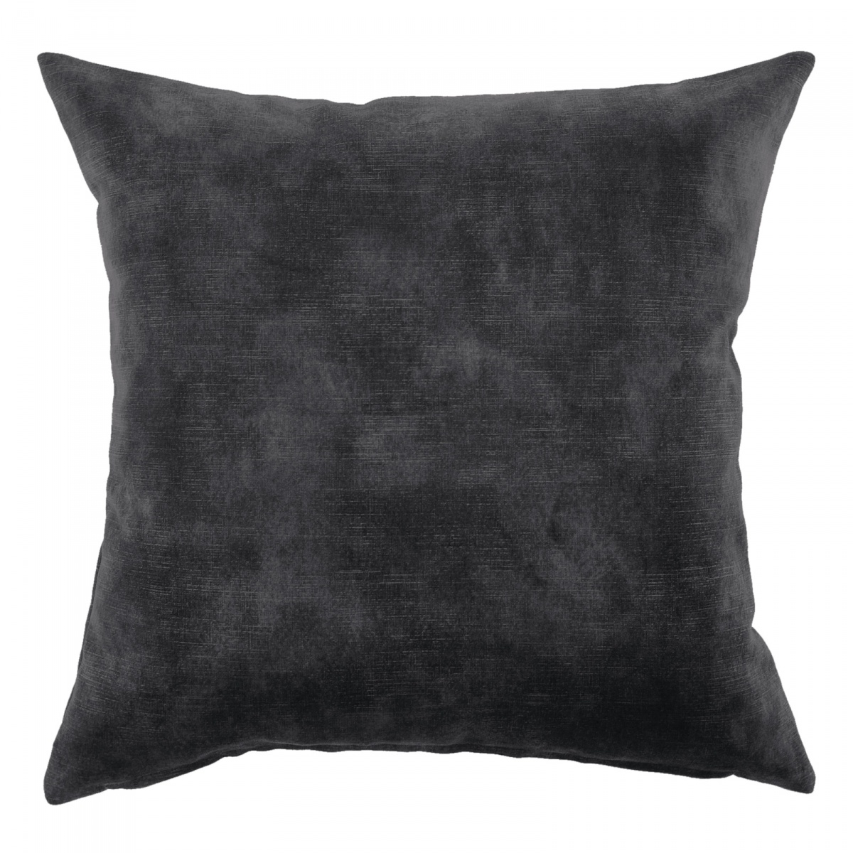 Lovely Coal Velvet Cushion - 40x40cm