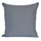 Linen Gunmetal Cushion 45x45cm