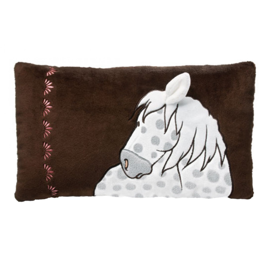 NICI Dapple Grey Horse Rectangular Cushion 43x25cm