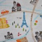 Map of Paris Cushion 45x45cm