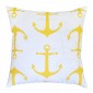 Anchors Slub Corn Yellow Cushion 45x45cm