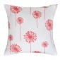 Dandelion White Coral Cushion 45x45cm