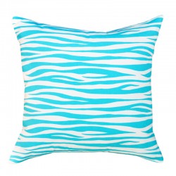 Miami Twill Girly Blue Cushion - 45x45cm