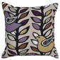 Lilac and Golden Birds Cushion 45x45cm
