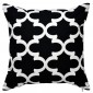 Fynn Black White Cushion 45x45cm