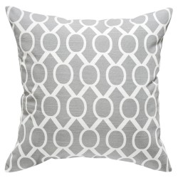 Sydney Slub Ash Grey Cushion - 45x45cm