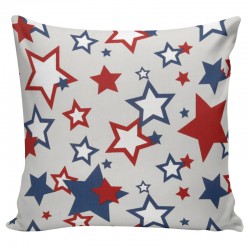 Stars Grey Cushion - 45x45cm