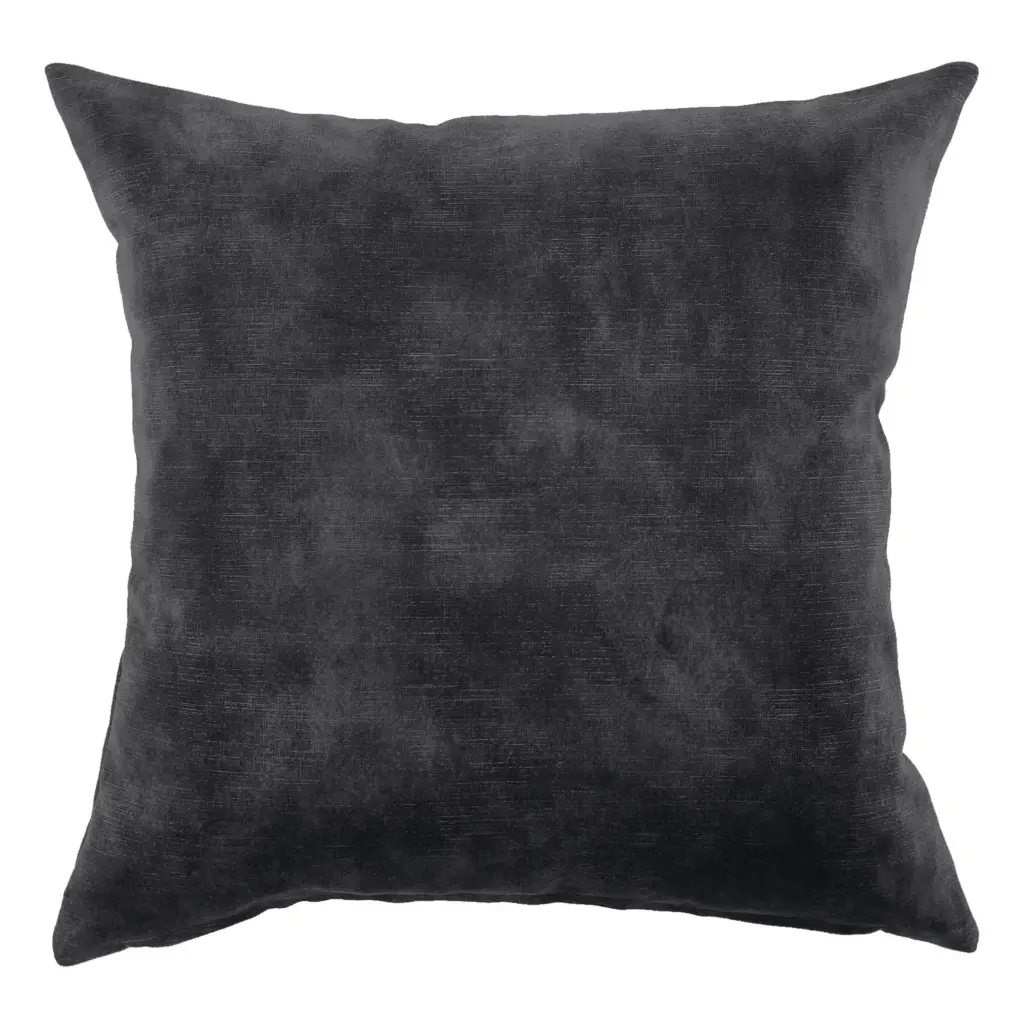 Lovely Coal Velvet Cushion Cover