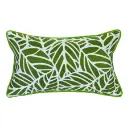 Tulum Palm, Green Cushion Cover