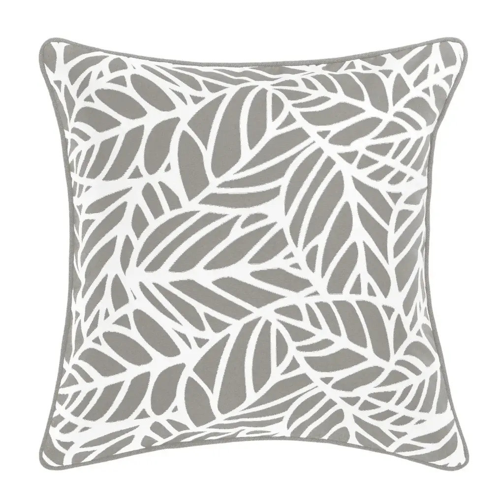 Tulum Pumice, Grey Cushion Cover