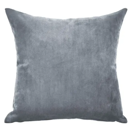 Mystere Slate Velvet Cushion Cover